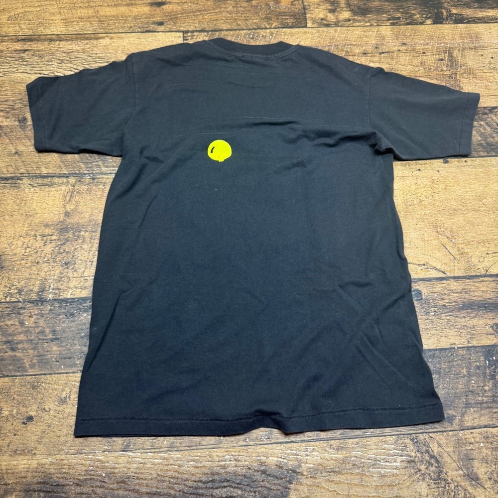 Vintage Hanes 50/50 T-Shirt Black‎ S/m Florida Colorful Single Stitch 90s Surf - Picture 5 of 6